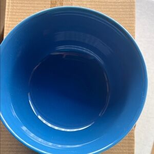 Blue Ceramic Serving Bowl